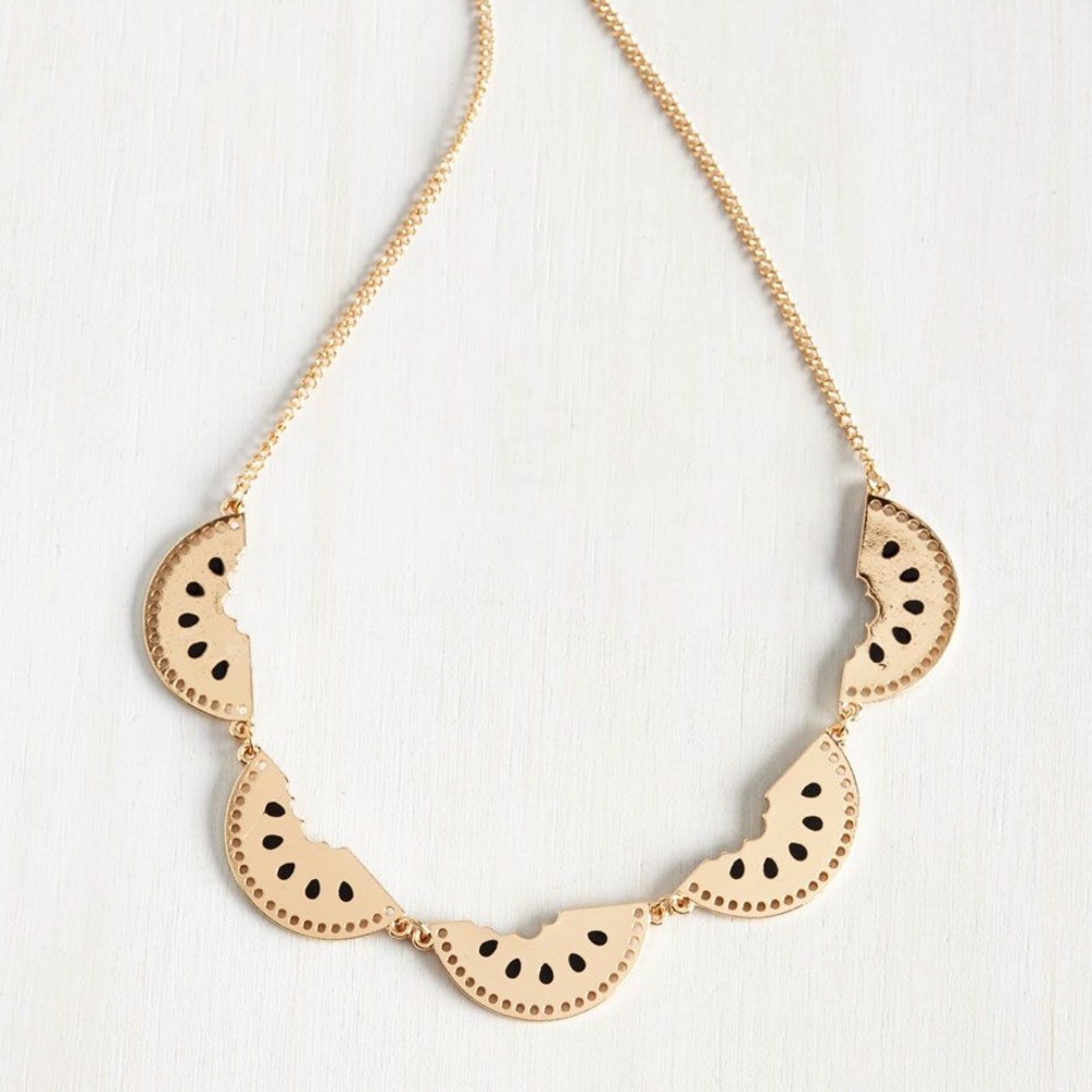Modcloth Watermelon Necklace